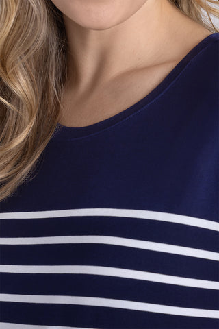 Savanna In Deep Sea Blue White