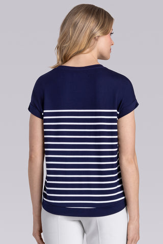 Savanna In Deep Sea Blue White