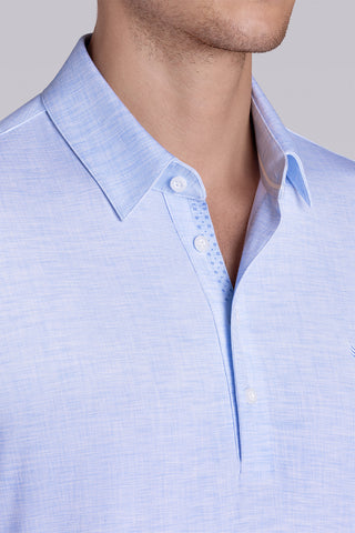 Immaculate In Light Blue