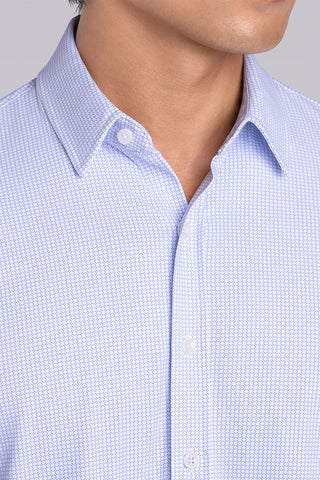 Captivate In White Blue