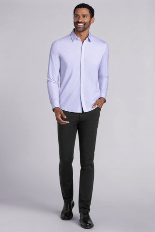 Vivacious In White Purple