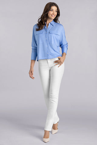 Motif In Light Blue