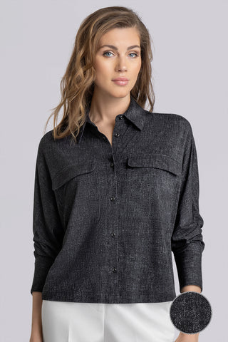 Motif In Black Charcoal