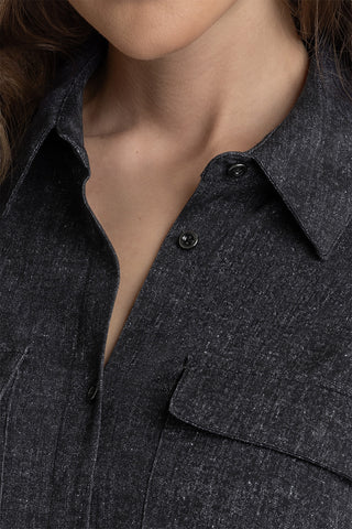 Motif In Black Charcoal