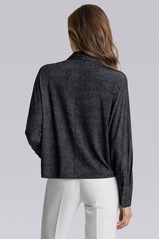 Motif In Black Charcoal