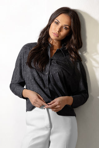 Motif In Black Charcoal