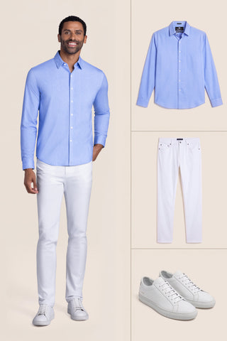 Tenacity in Light Blue & Kinetic in White