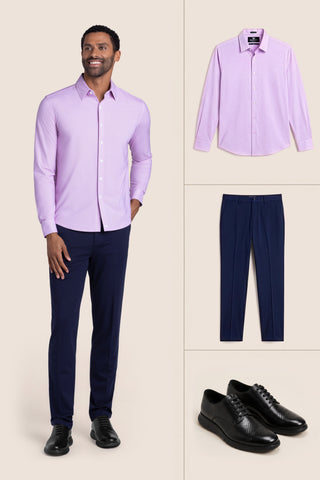 Tenacity in Light Pink & Vigor in Navy