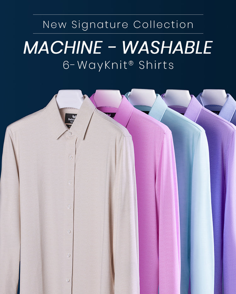 (取寄) バタークロス メンズ キズミット ウェーブ イン アイシー コットン Buttercloth men Kismet Waves in Icy Cotton Light Pink Meet the world's most comfortable shirts – Buttercloth