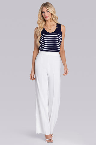 Summer Nights in Deep Sea Blue White
