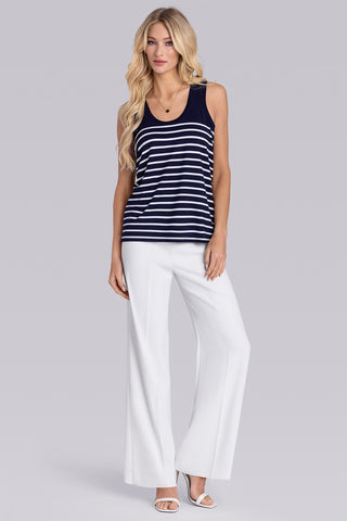 Summer Nights in Deep Sea Blue White
