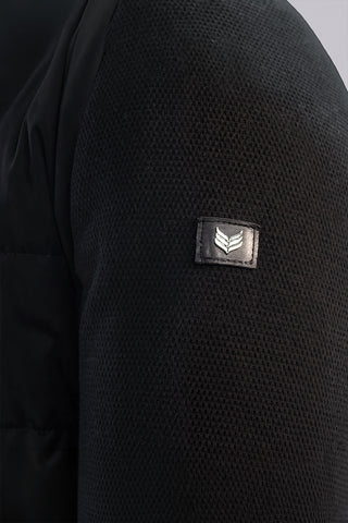 Velour Down in Black