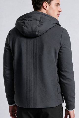 Velour Down in Gunmetal