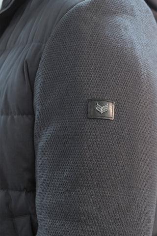 Velour Down in Gunmetal