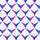 Mosaic in Fuchsia Red