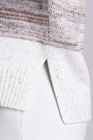 Cosmic Elegance in Off White