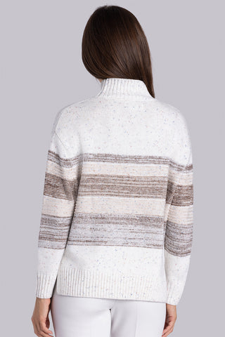 Cosmic Elegance in Off White