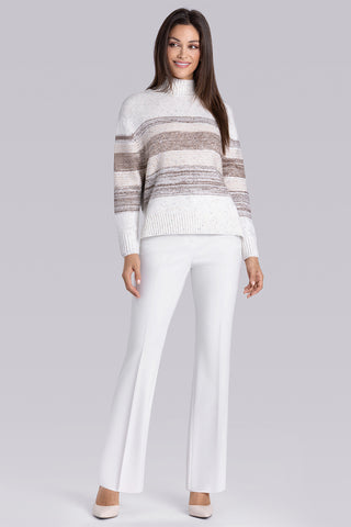 Cosmic Elegance in Off White