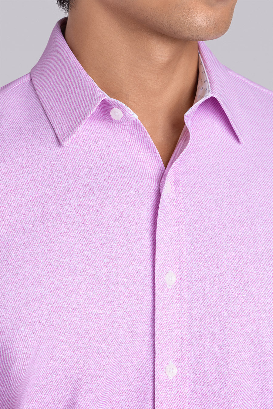 mauve pink dress shirt Daniel Ellissa Mens Dusty Rose Pink Dress Shirt DS3001 21.5 35-36 Big and Tall