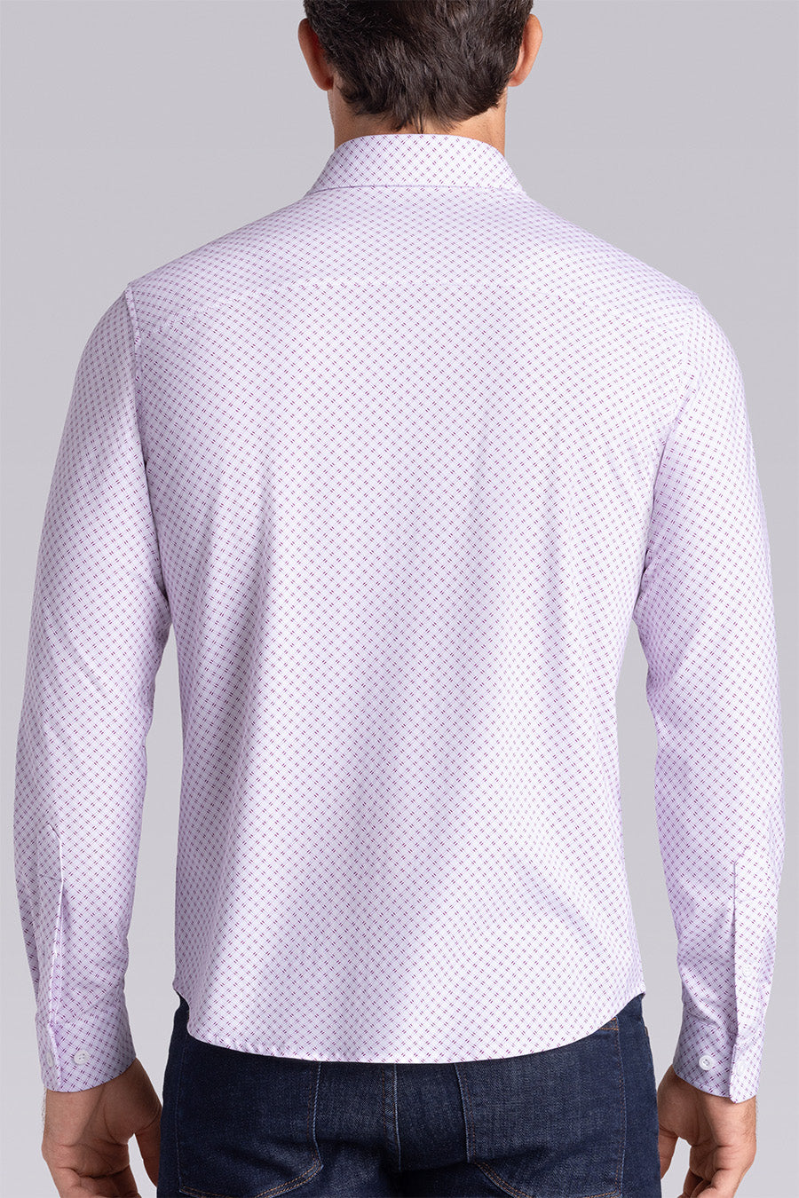 light pink dress shirt Buttercloth Men's Empower In Light Pink Shirt - The World's Most Comfortable Dress Shirts - Cooling Icy Cotton Mint Fiber Fabric