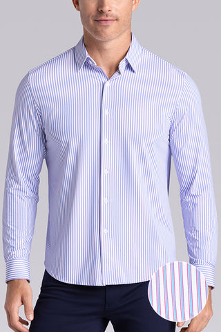 Crowd Pleaser in White Blue