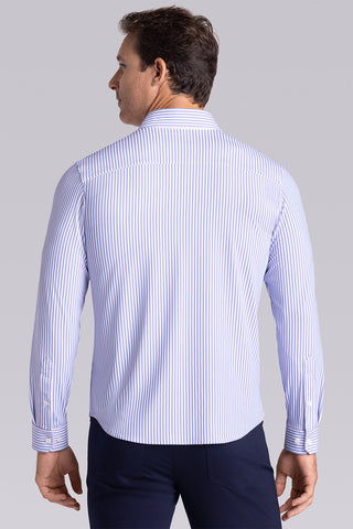 Crowd Pleaser in White Blue