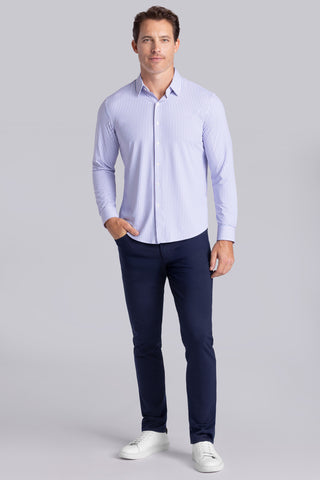 Crowd Pleaser in White Blue