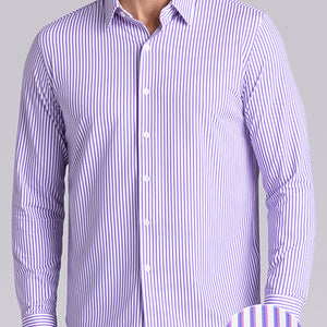 Crowd Pleaser in White Purple