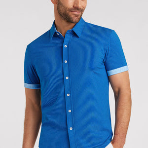 Charted Territory In Vibrant Blue