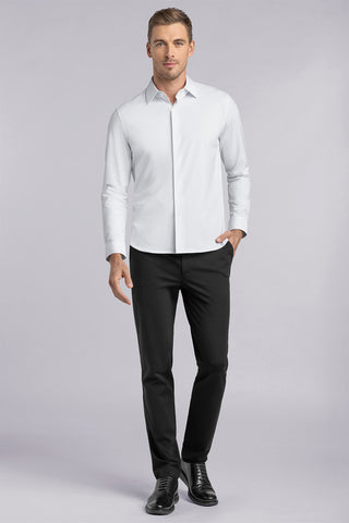 dress cotton shirts Non-Iron Check Shirt With Contrast Trim Stretch fabric enhances ease of movement Synthetic-free 100% Organic Cotton Dress