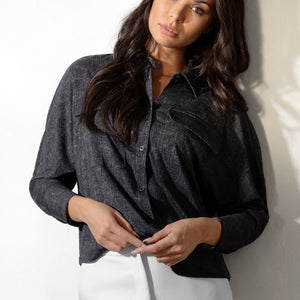 Motif In Black Charcoal