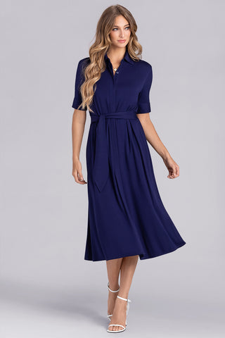 Buttercloth Women's Luminary In Deep Sea Blue Dress - As Featured On ABC's Shark Tank - S - Regular Fit Buttercloth Women's Luminary In Deep Sea Blue Dress - As Featured On ABC's Shark Tank - S - Regular Fit