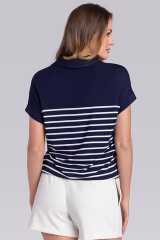 Conquest in Deep Sea Blue White